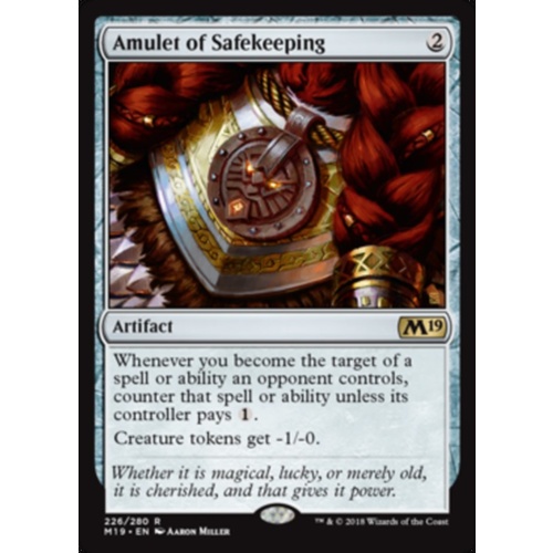 Amulet of Safekeeping - M19