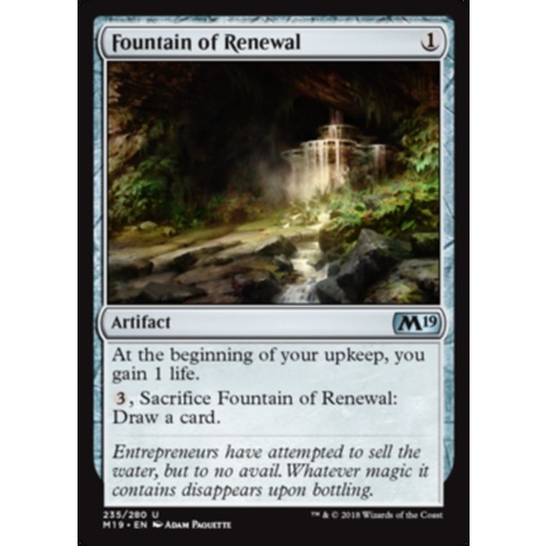 Fountain of Renewal - M19