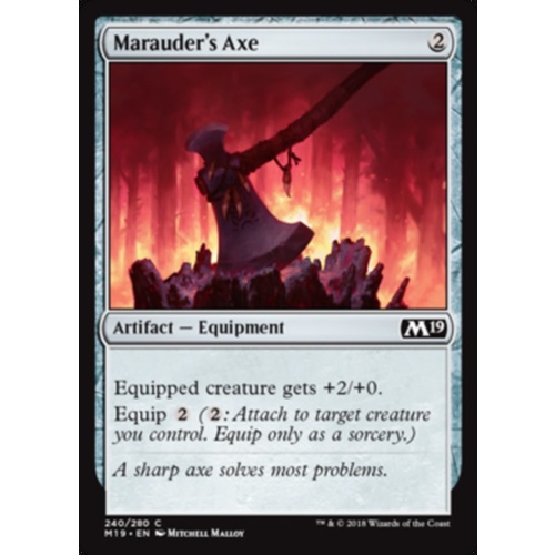 Marauder's Axe - M19
