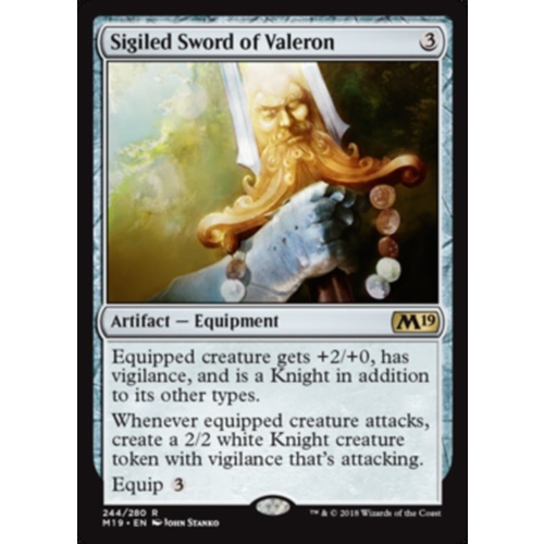 Sigiled Sword of Valeron - M19