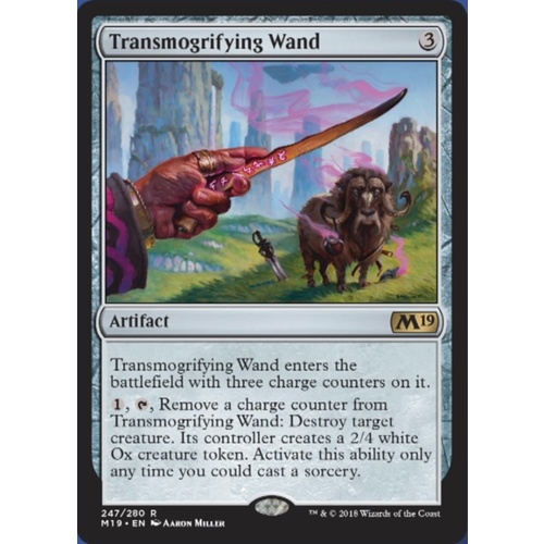 Transmogrifying Wand - M19