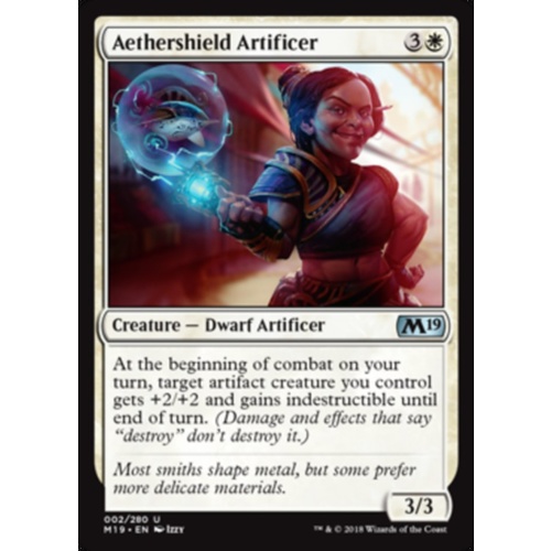 Aethershield Artificer FOIL - M19