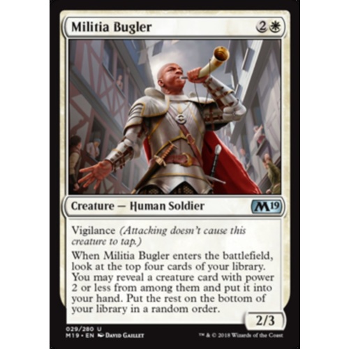 Militia Bugler FOIL - M19