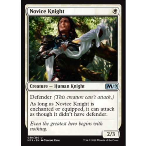 Novice Knight FOIL - M19
