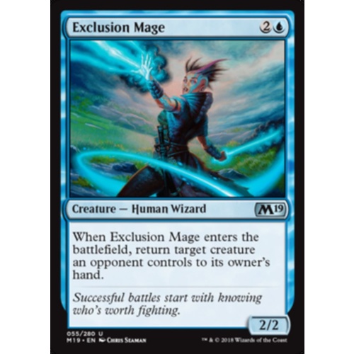 Exclusion Mage FOIL - M19