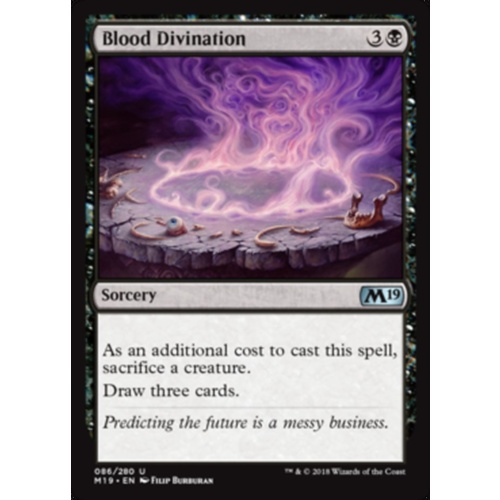 Blood Divination FOIL - M19