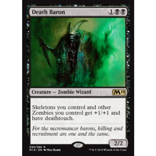 Death Baron FOIL - M19