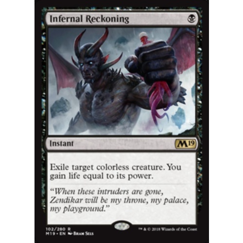 Infernal Reckoning FOIL - M19