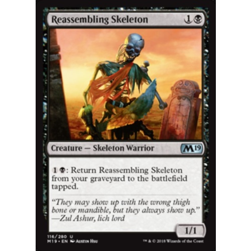 Reassembling Skeleton FOIL - M19