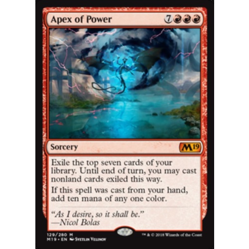 Apex of Power FOIL - M19