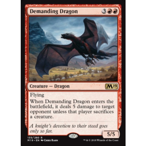 Demanding Dragon FOIL - M19
