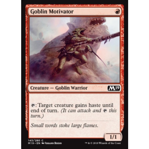 Goblin Motivator FOIL - M19