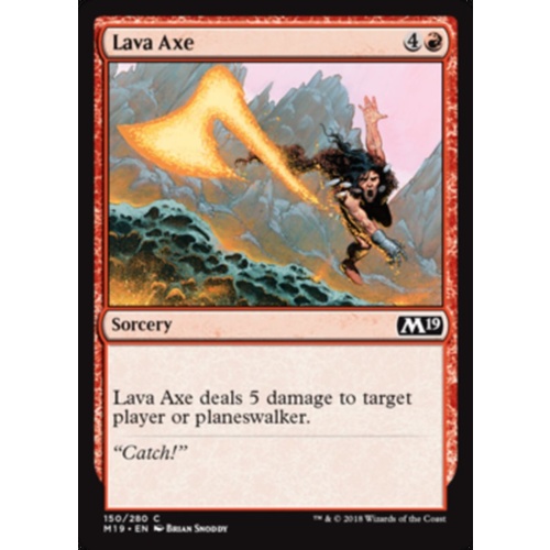 Lava Axe FOIL - M19
