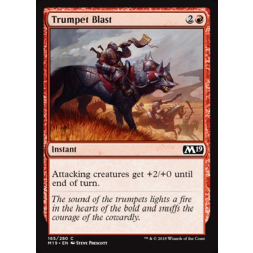 Trumpet Blast FOIL - M19