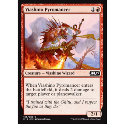 Viashino Pyromancer FOIL - M19