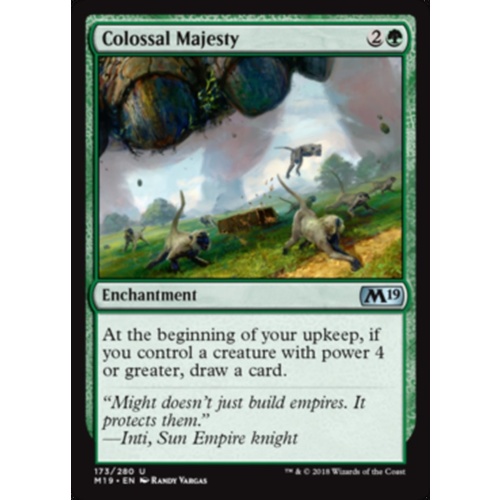 Colossal Majesty FOIL - M19