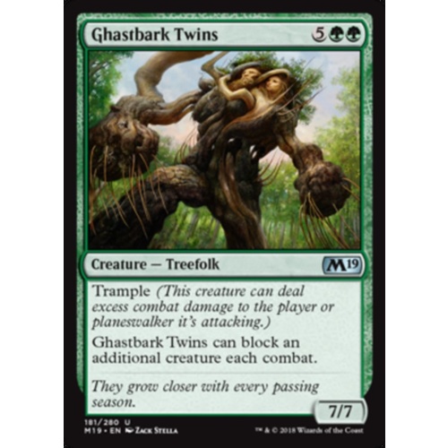 Ghastbark Twins FOIL - M19