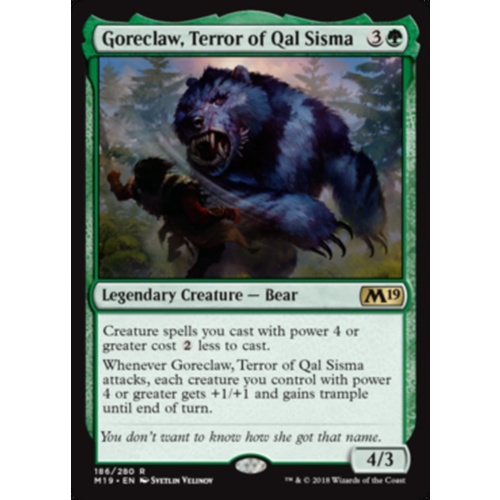 Goreclaw, Terror of Qal Sisma FOIL - M19