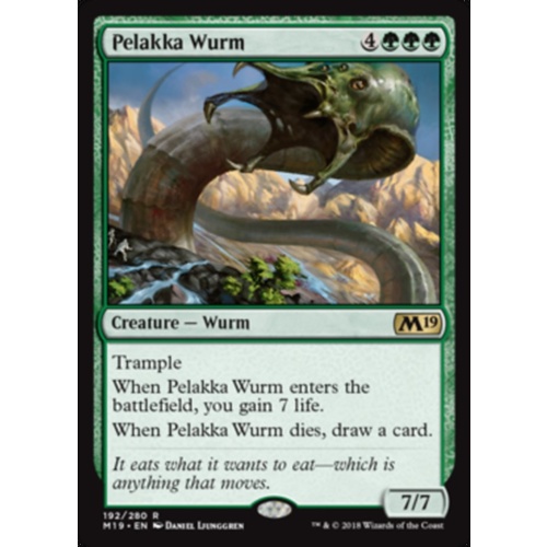 Pelakka Wurm FOIL - M19