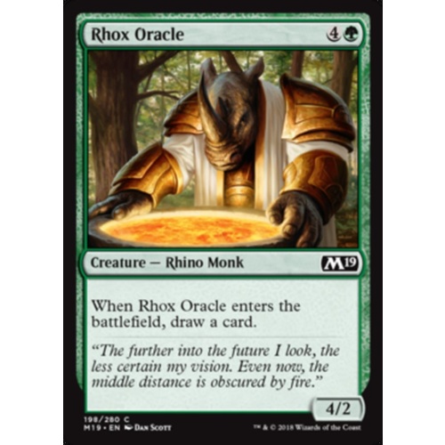 Rhox Oracle FOIL - M19