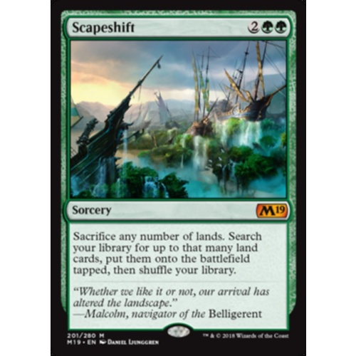 Scapeshift FOIL - M19