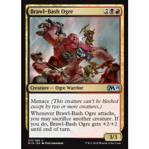 Brawl-Bash Ogre FOIL - M19