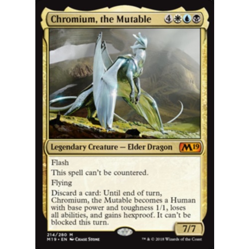 Chromium, the Mutable FOIL - M19
