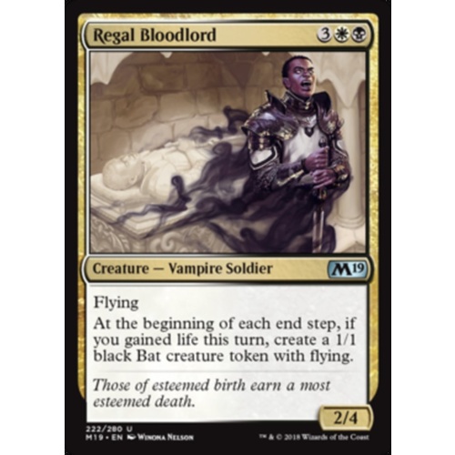 Regal Bloodlord FOIL - M19