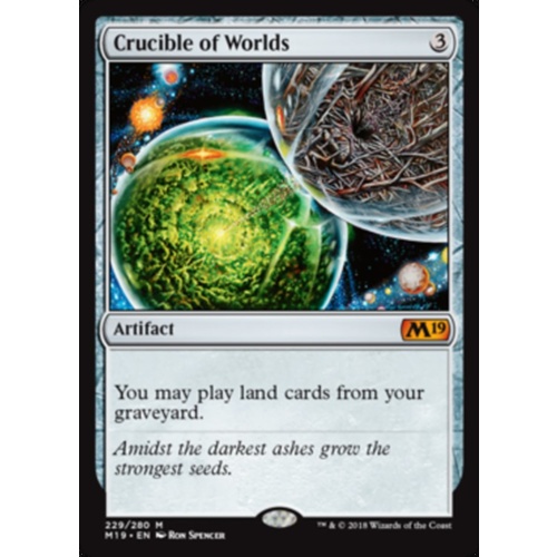 Crucible of Worlds FOIL - M19