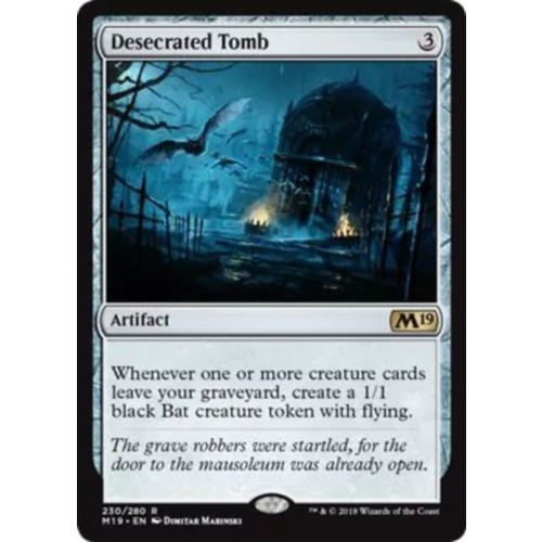 Desecrated Tomb FOIL - M19