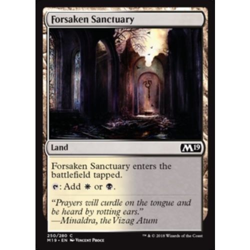 Forsaken Sanctuary FOIL - M19