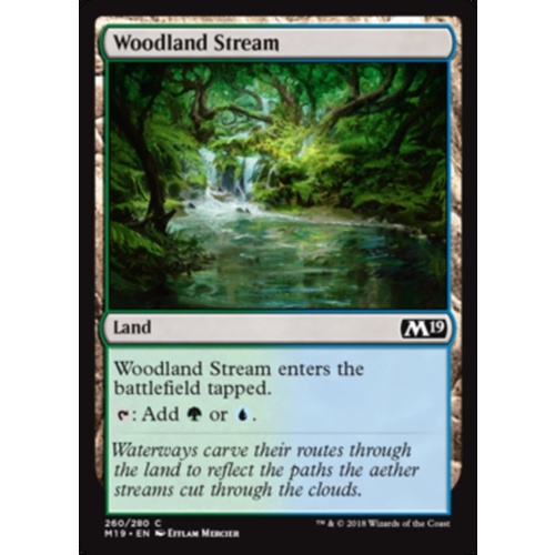 Woodland Stream FOIL - M19
