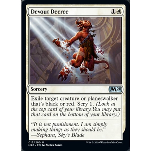 Devout Decree - M20