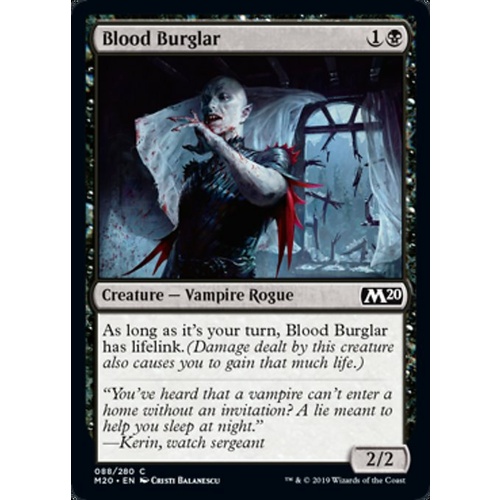 Blood Burglar - M20