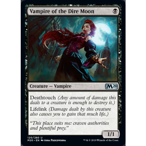 Vampire of the Dire Moon - M20