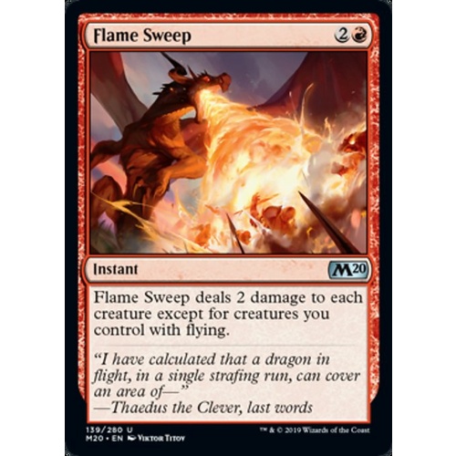 Flame Sweep - M20