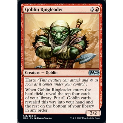 Goblin Ringleader - M20