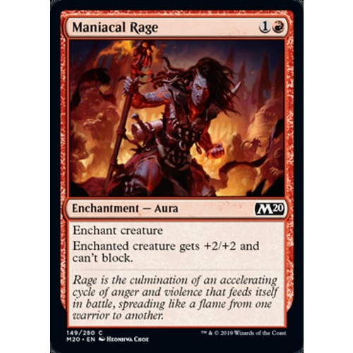 Maniacal Rage - M20
