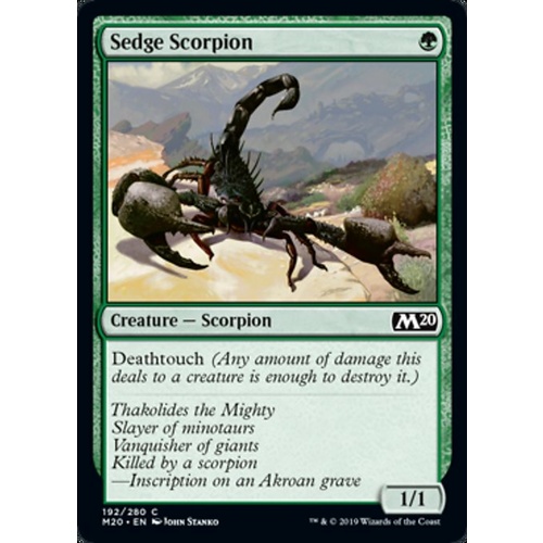 Sedge Scorpion - M20