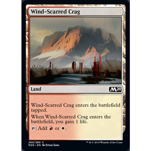 Wind-Scarred Crag - M20