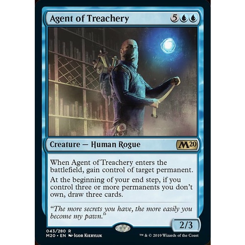 Agent of Treachery FOIL - M20