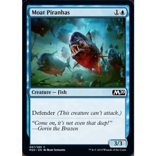 Moat Piranhas FOIL - M20