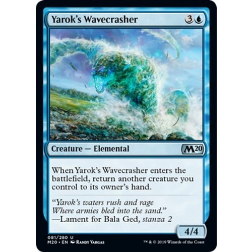 Yarok's Wavecrasher FOIL - M20