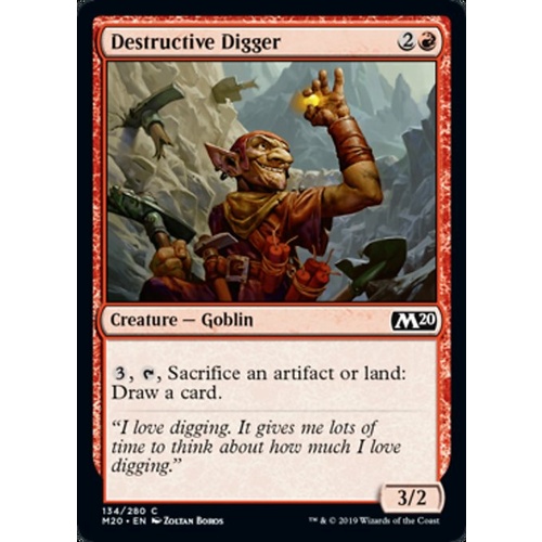 Destructive Digger FOIL - M20