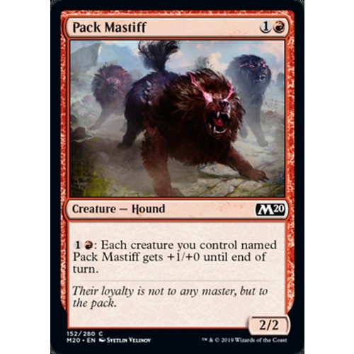 Pack Mastiff FOIL - M20