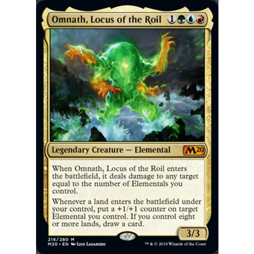 Omnath, Locus of the Roil FOIL - M20