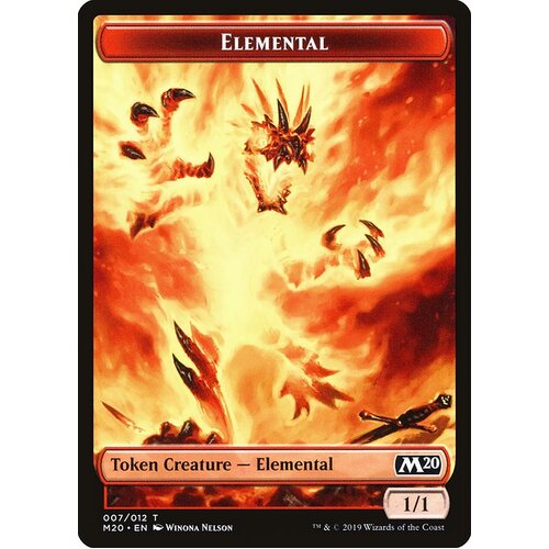 2 x Elemental Token - M20
