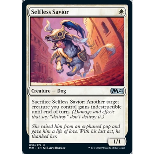 Selfless Savior - M21