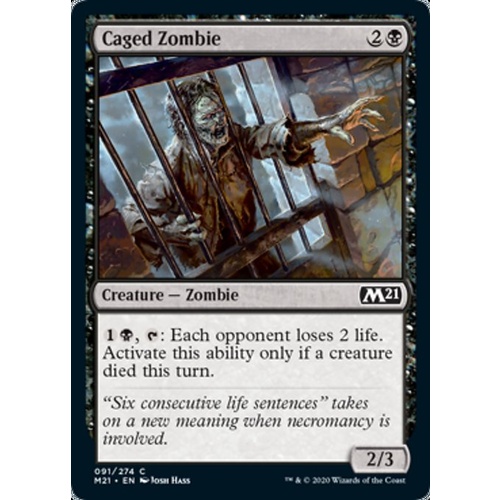 Caged Zombie - M21