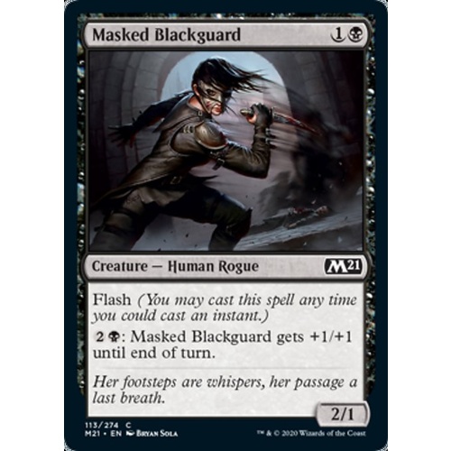 Masked Blackguard - M21